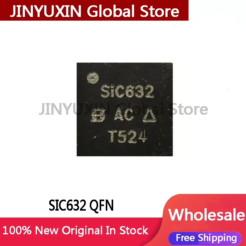 (5-10 قطعة) SIC632CD-T1-GE3 SIC632 SIC632CD QFN حزمة الدوائر المتكاملة IC سائق رقاقة IC رقاقة في المخزون بالجملة