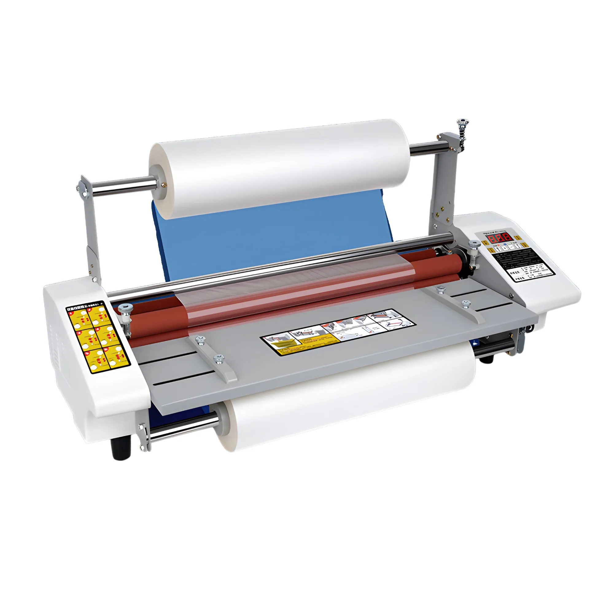 

220V/110V 9350T A3+ Magazine Photo Card Hot and Cold Thermal Laminator Machine Quick Warm-up Fast Speed Film Laminating Machine