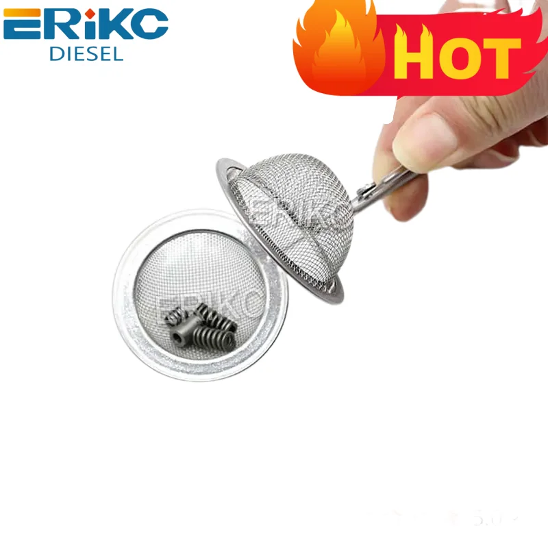 ERIKC Ball spring Repair Kit  Diesel Fuel Injector Spare Parts Cleaning Basket Tool for  Denso Delphi  Diesel Injector