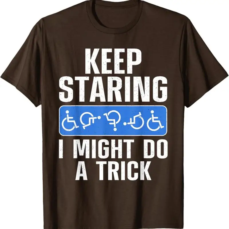 Cool Wheelchair Bound Art Cripple Handicapped T Shirt