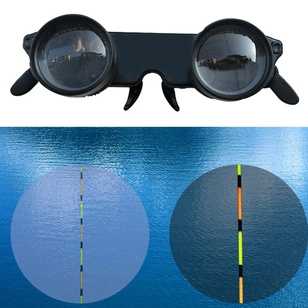 Telescopio da pesca occhiali con Zoom regolabile binocolo da pesca lente in resina ottica lente d\'ingrandimento portatile per esterni per la