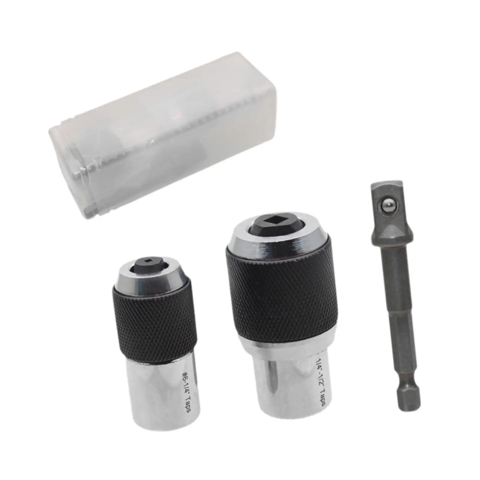 Tap Socket Set with Storage Box with Extension Rod Adjustable Jaws Tap Sleeve Extraction Tool Professional Sturdy Accessories