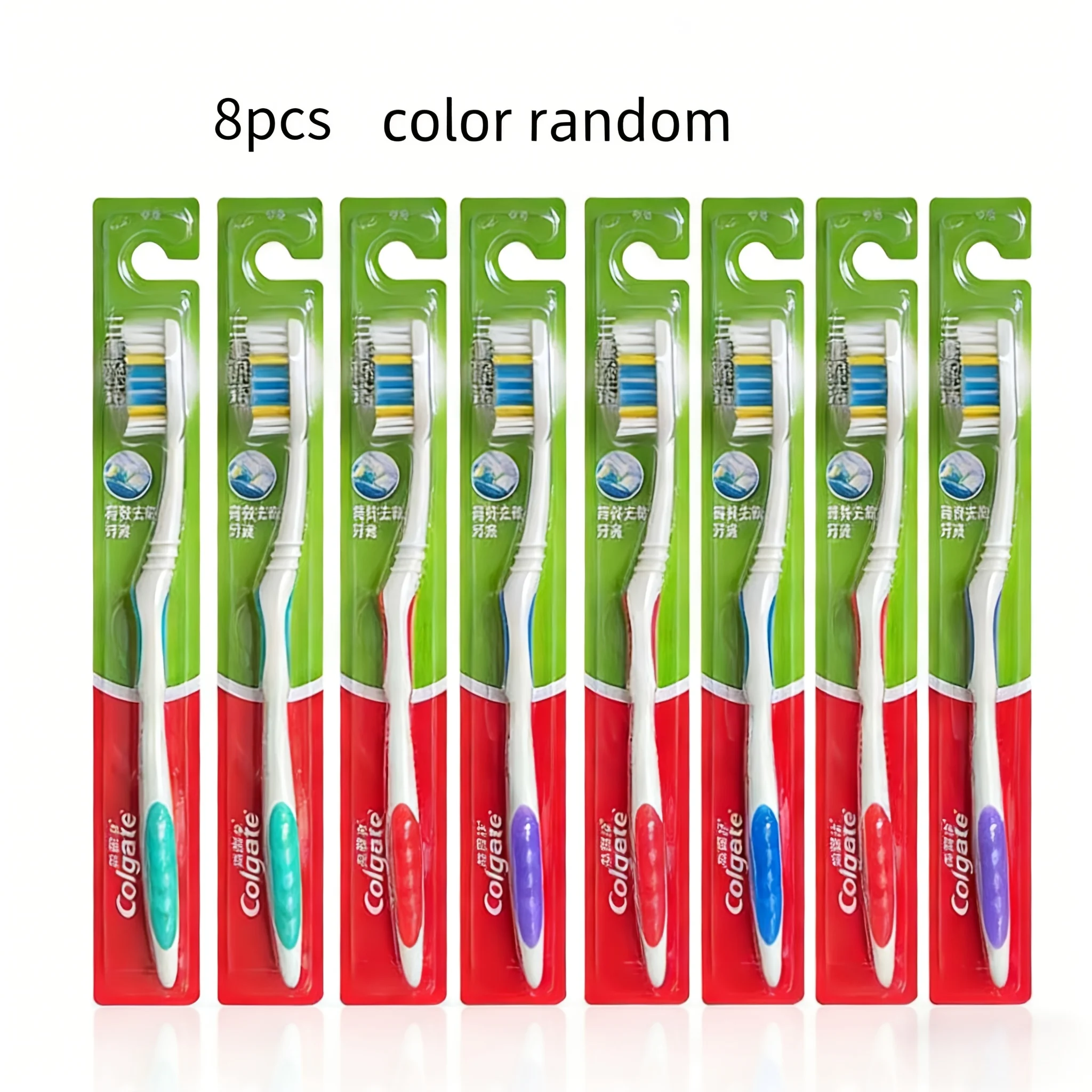 Colgate Whitening Manual Toothbrush for Adults Practical Home Oral Cleaning Tool Sensitive Gums Protection
