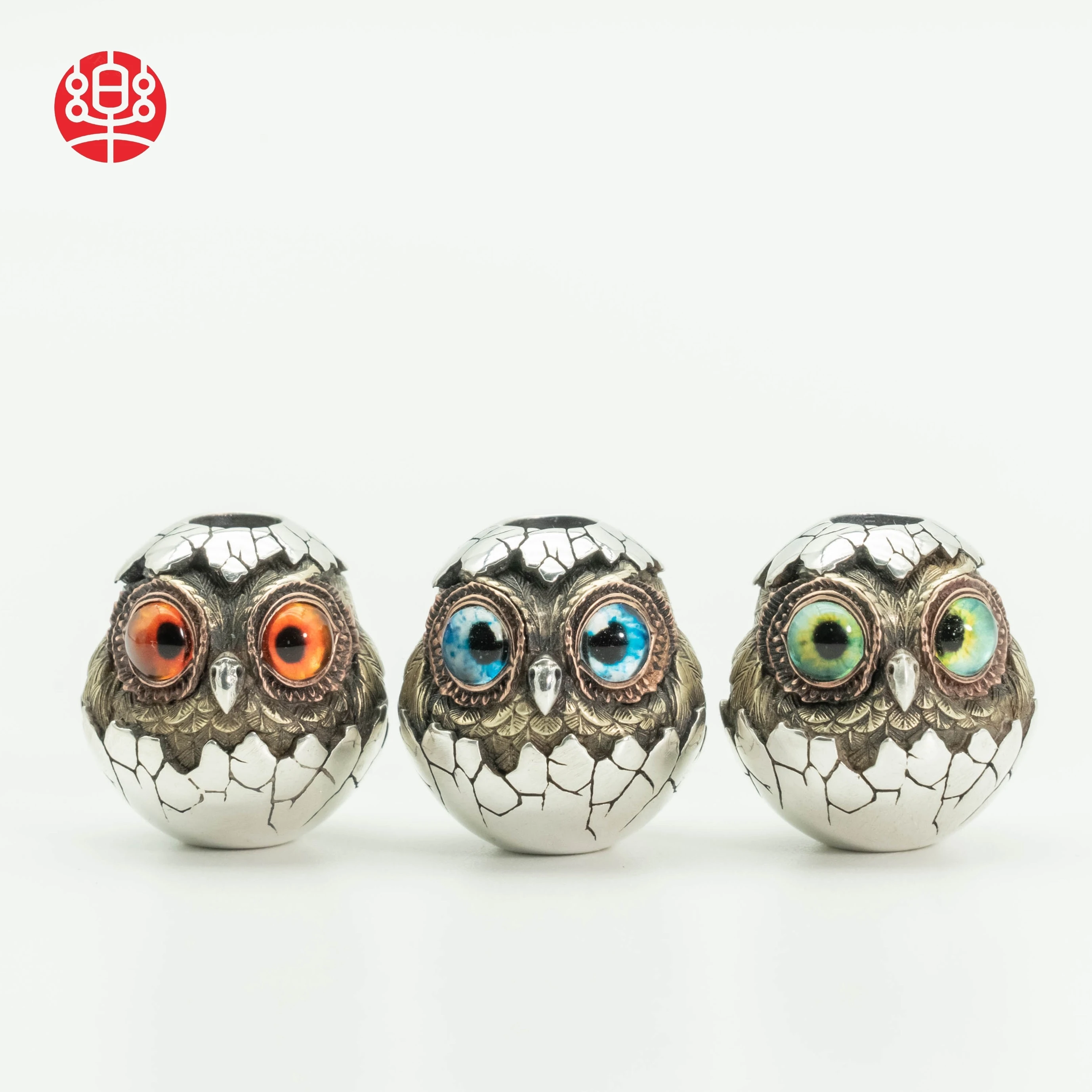 

LEYANG EDC Подвеска в виде совы, нож, подвеска из бисера, милое животное, паракорд, плетение слайдером