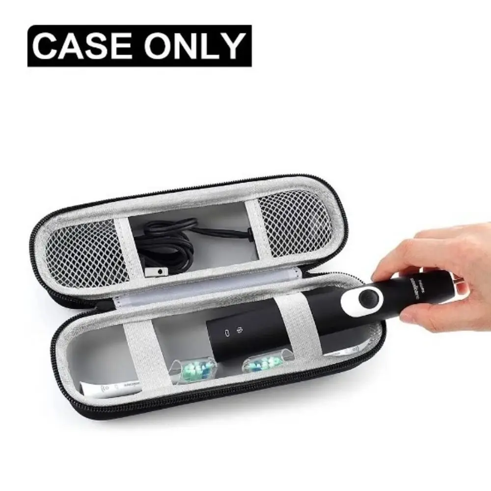 Hard EVA Toothbrush Travel Case Carrying Case Protective Box Toothbrush Storage Bag Strong Space Zipper