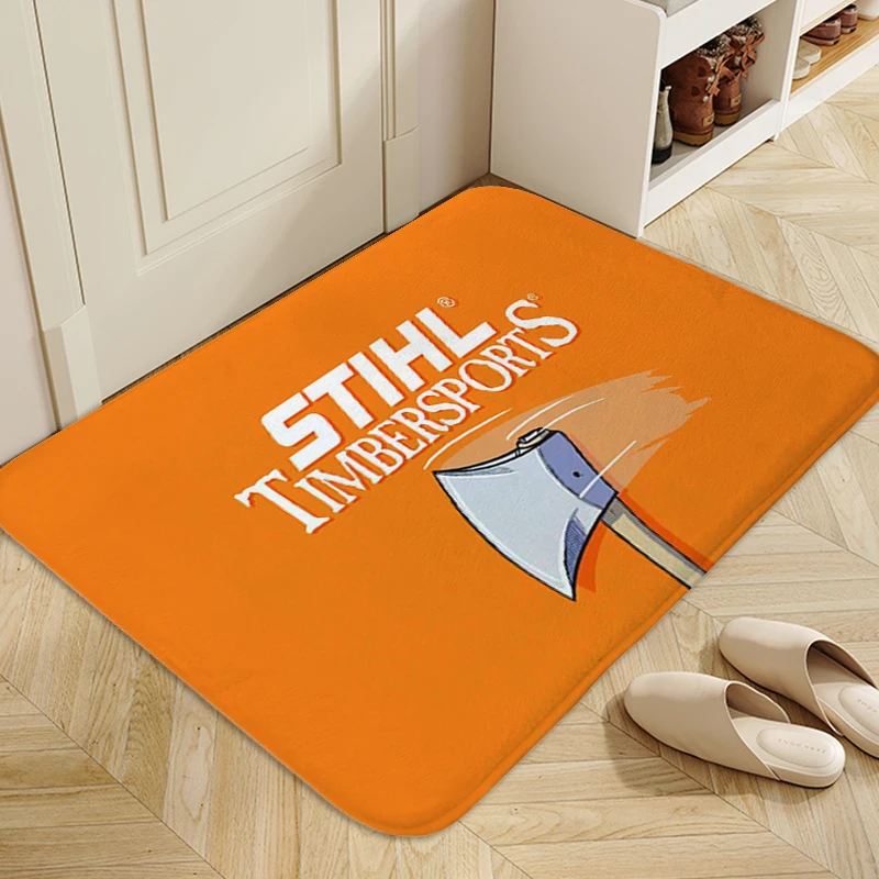 Bath Mat A-Stihls Front Door Entrance Carpet for Bedroom Veranda Rug Aesthetic Mat for Hallway Washable Non-slip Kitchen Mats