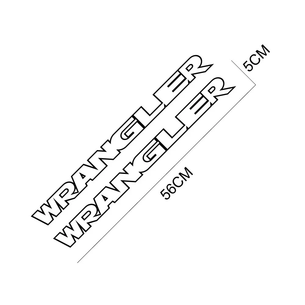 غطاء السيارة ملصقات جانبية ل جيب رانجلر JK JL TJ محرك غير محدود لتقوم بها بنفسك الفينيل فيلم بونيه الشارات اكسسوارات ضبط السيارات الخارجية