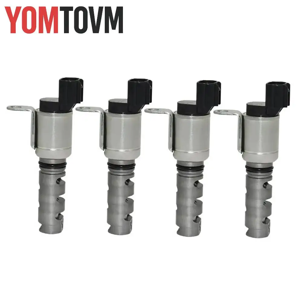 15330-0S010 1533038010 153300S010 Compatible con Lexus Toyota Sequoia Tundra 15330-38010 4 piezas Solenoide de sincronización variable de válvulas VVT