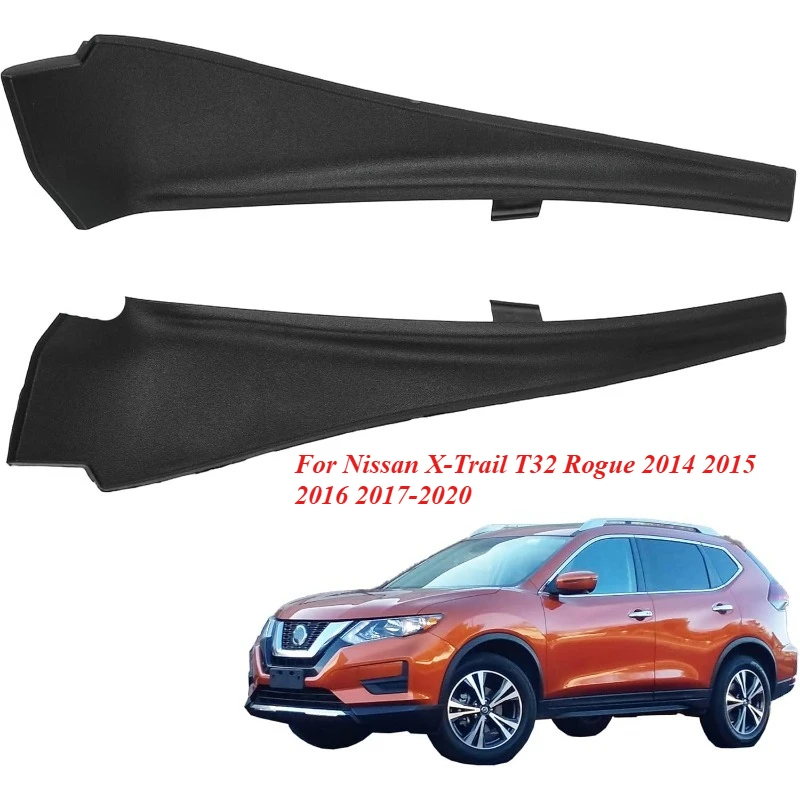 Front Windshield Wiper Side Cowl Extension Cover For Nissan X-Trail T32 Rogue 2014 2015 2016 2017-2020 66895-4CL0A 66895-4BA1A