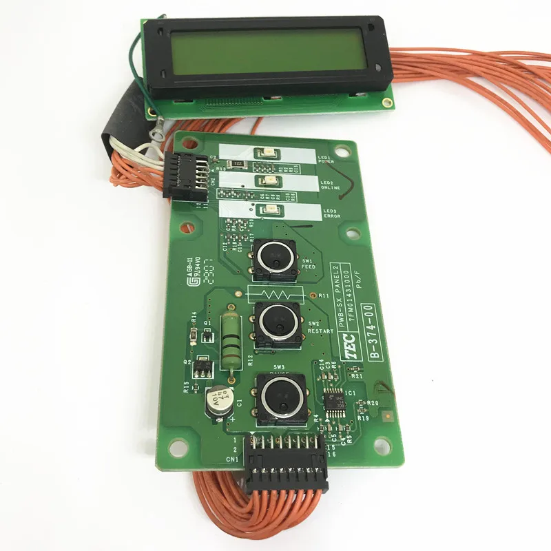 Tampilan layar asli untuk aksesori printer barcode TOSHIBA B-SX5T