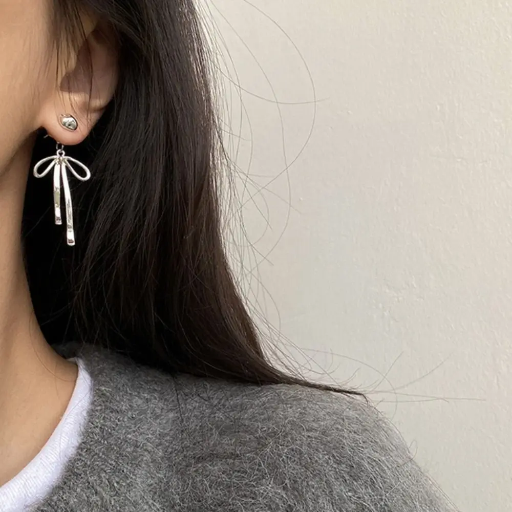 Ribbon Bow Stud Earring 1