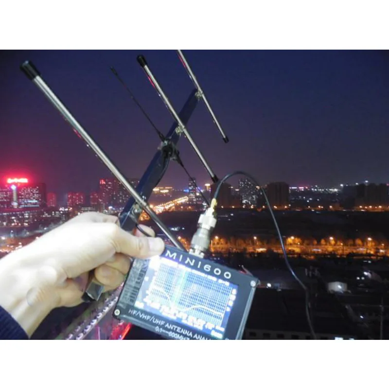 USegment Handheld Yagi Directional Measurement and Control Antenna Radio Communication Direction Finding Hunting Fox Tracking Po