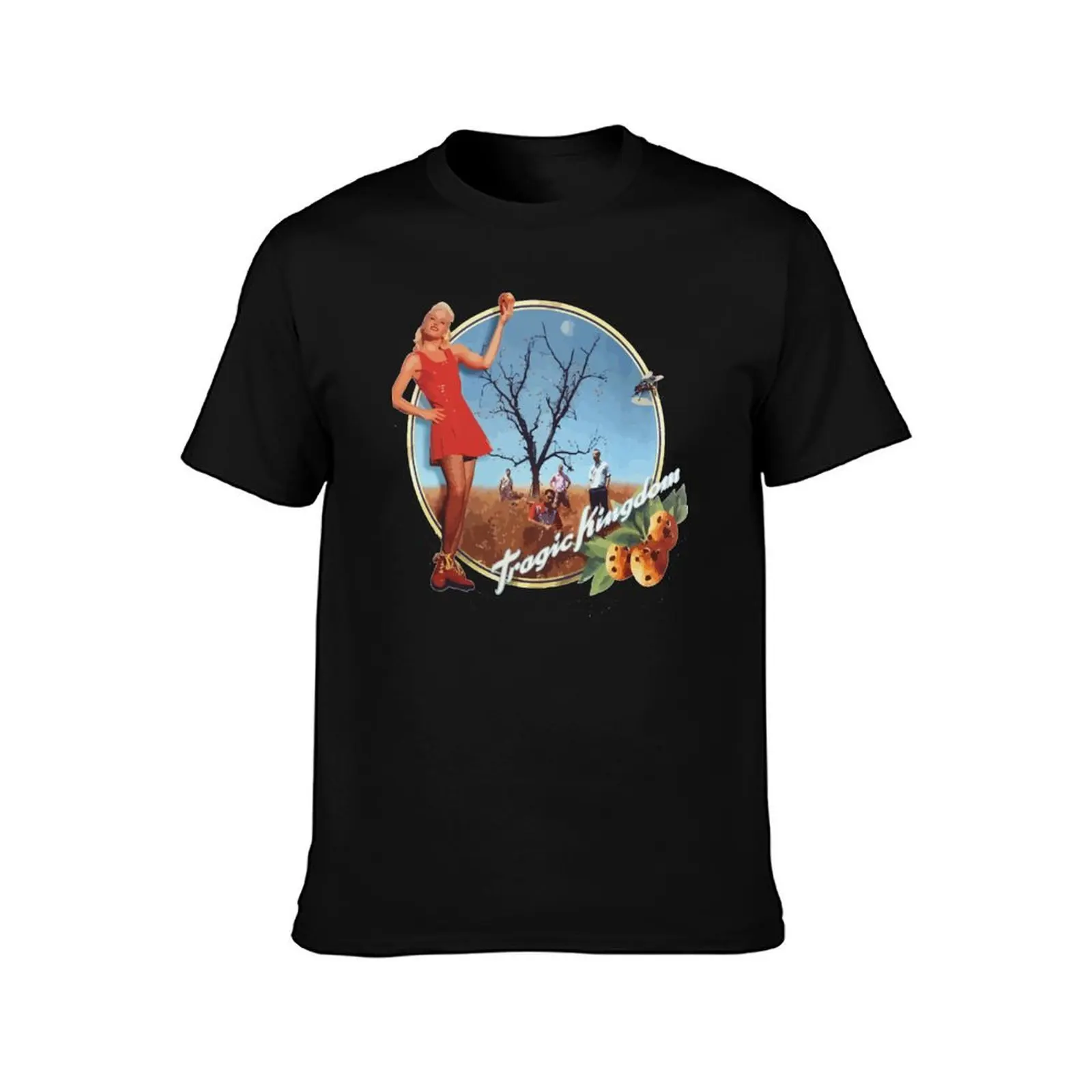 Tragic Kingdom Album Cover Sticker T-Shirt Plus Size Simple Casual Top T-Shirt