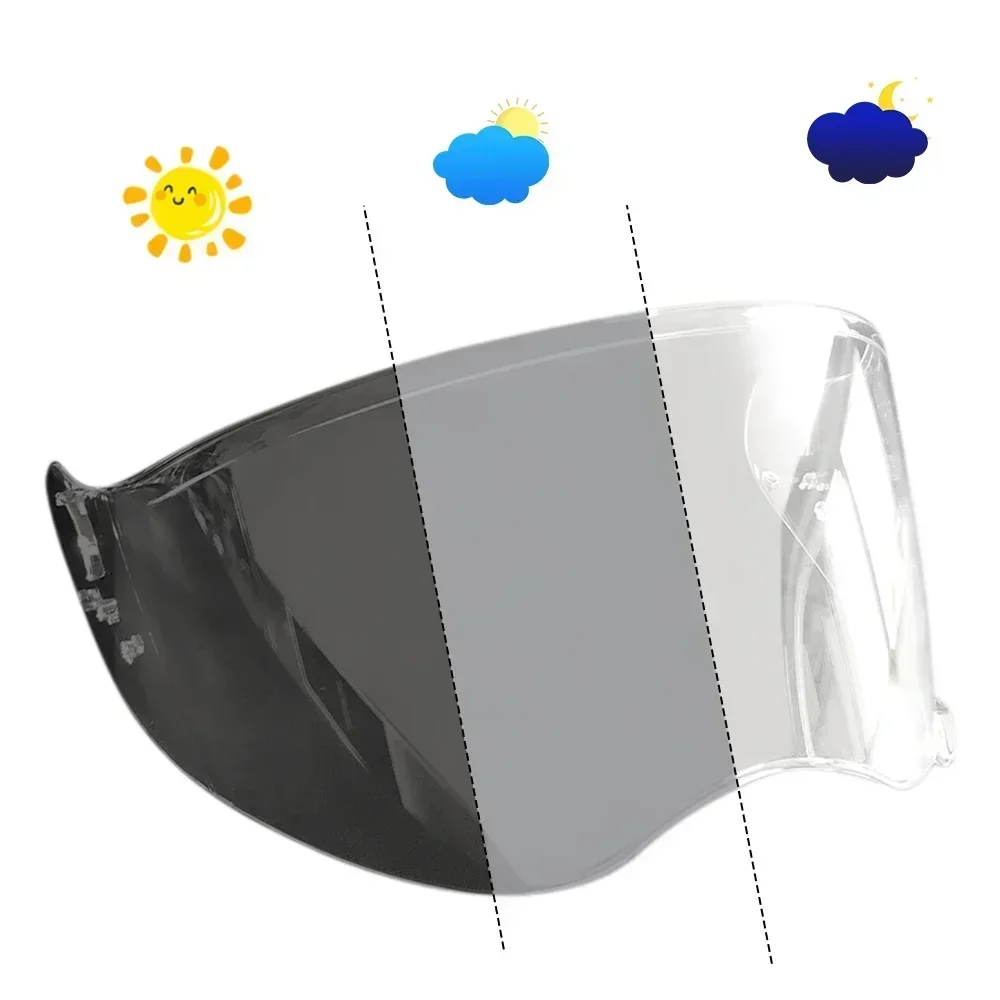 Helmet Photochromic Visor For SHOEI HORNET ADV Motorcycle Helmet Visors CNS-2 Visor Automatically hromic Lens