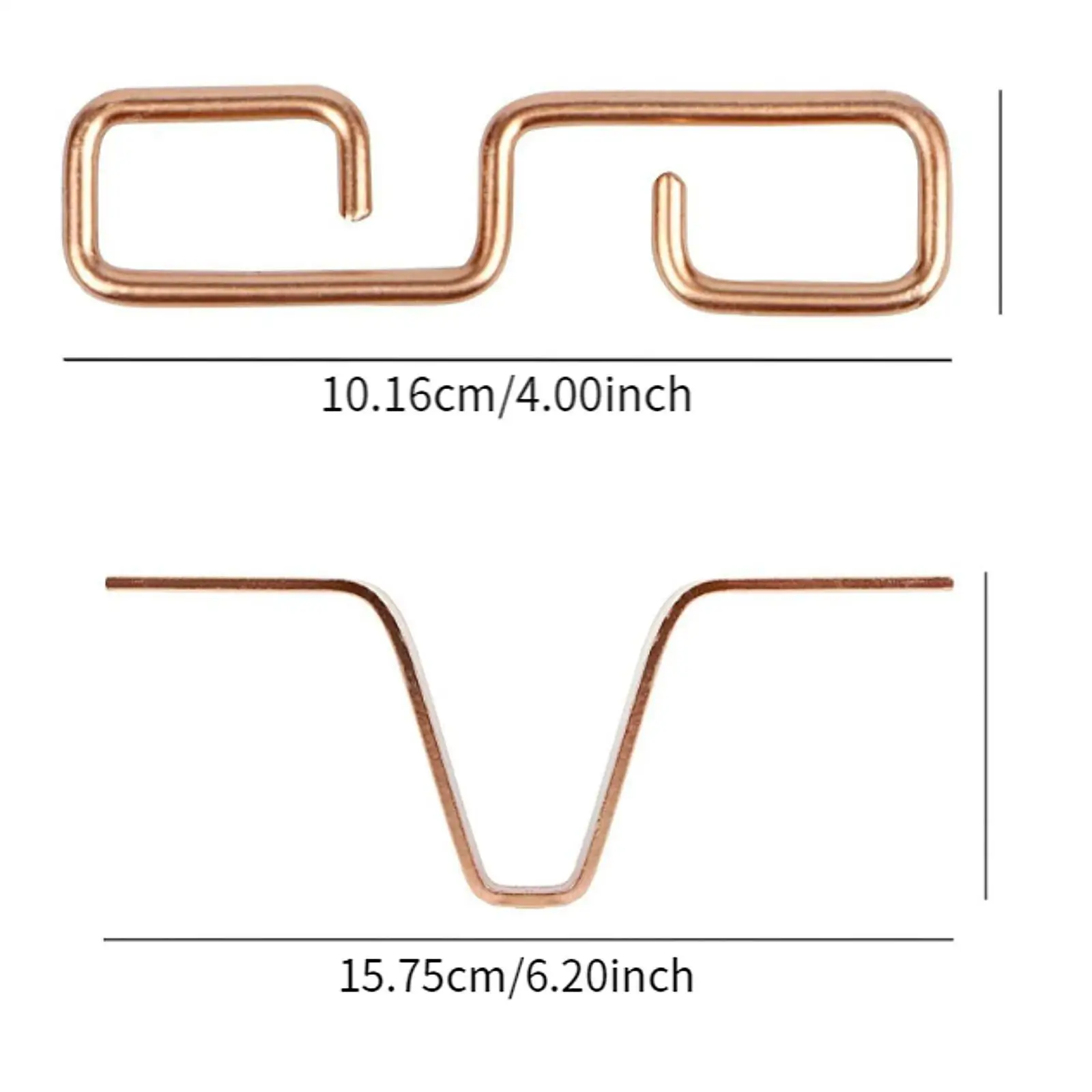 Rain Chain Gutter Adapter Hook V Shaped Installation Rustproof Outside Hardware Rain Catcher System Accessories Rain Chain Hook