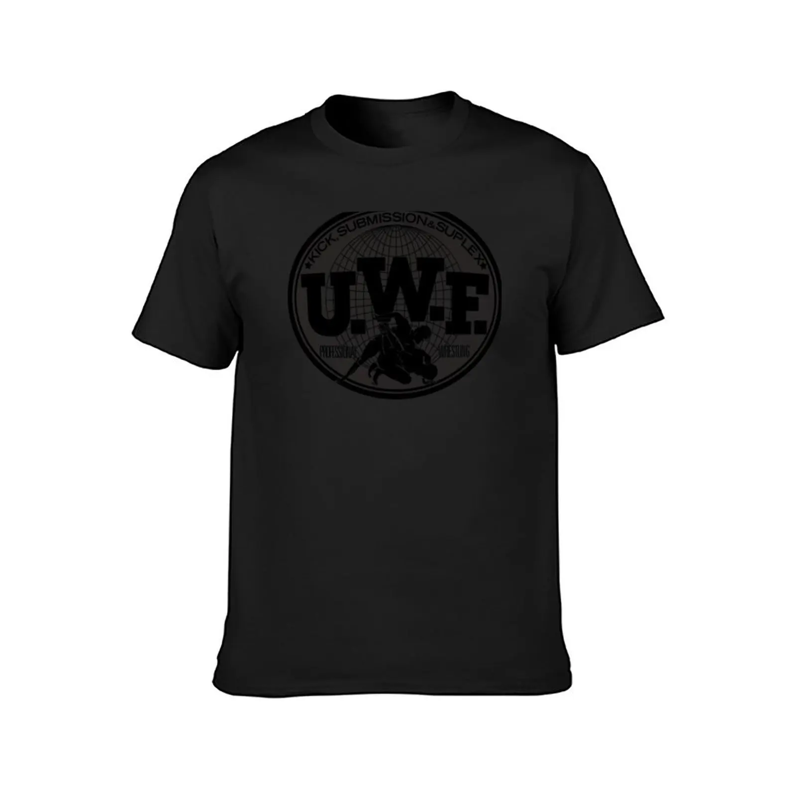 UWF - Professional Wrestling - Logo Kick Submission and Suplex T-Shirt sports fans Blouse cute clothes sublime t shirts men