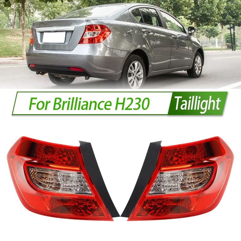 For Brilliance H230 Car Taillight Assembly OEM Style Rear Lamp with Turn Signal Reverse Light Direct Fit Replacement