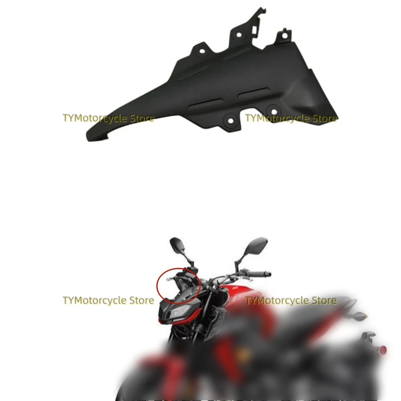 

Fit For Yamaha MT-09 MT09 FZ09 FZ-09 2017-2020 Front Speedometer Bracket Head Cowl Upper Nose Fairing Headlight Holder Cover