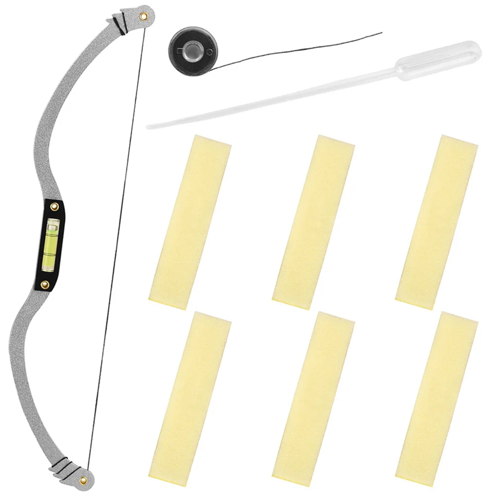 

1 set 1 Set Aluminum Alloy Eyebrow Positioning Ruler Lightweight Durable Measuring Tool For Symmetrical Brows Household Shaping