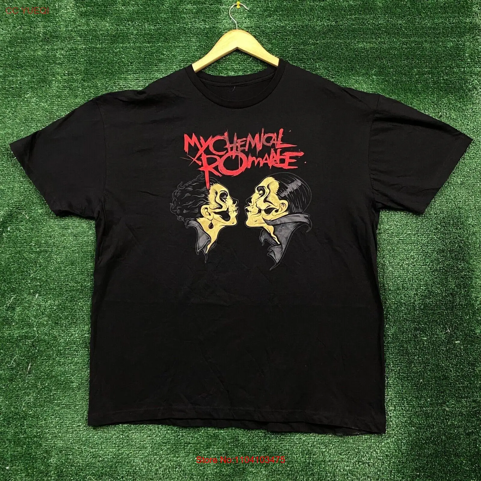 

Футболка My Chemical Romance Vampire Kisses в стиле панк-рок, размер 2XL