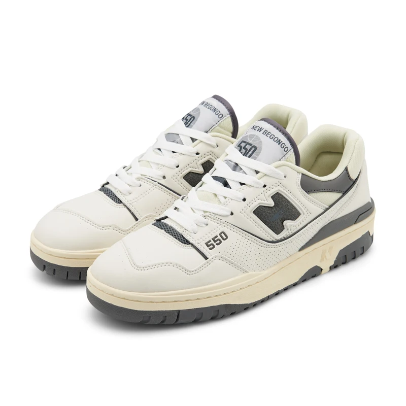 

Summer New Large Size Trendy Shoes Couple Mid Top Lightweight Soft Sole Running Basketball Shoes