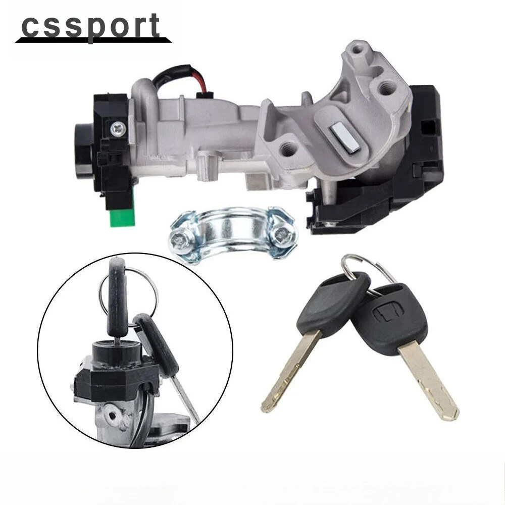 35100-SDA-A71 Zündschloss Zylinderschloss Auto Trans mit 2 Schlüsseln für 2003–2011 Honda Element 2008–2011 Accord Odyssey 48