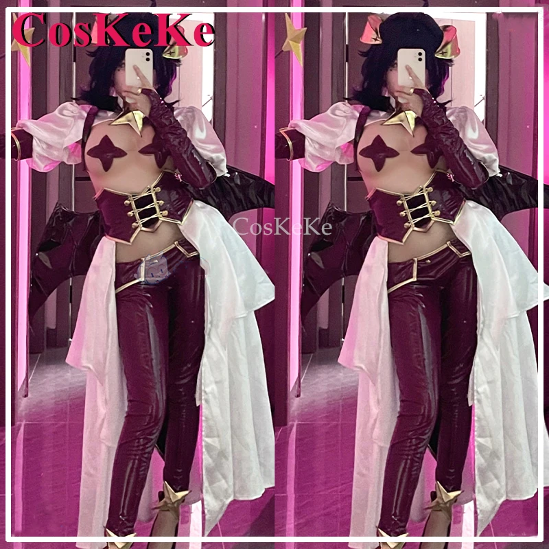 CosKeKe Hiiragi Utena Cosplay Anime Gushing Over Magical Girls Costume Fashion Lovely Uniforms Activity Party Role Play Clothing