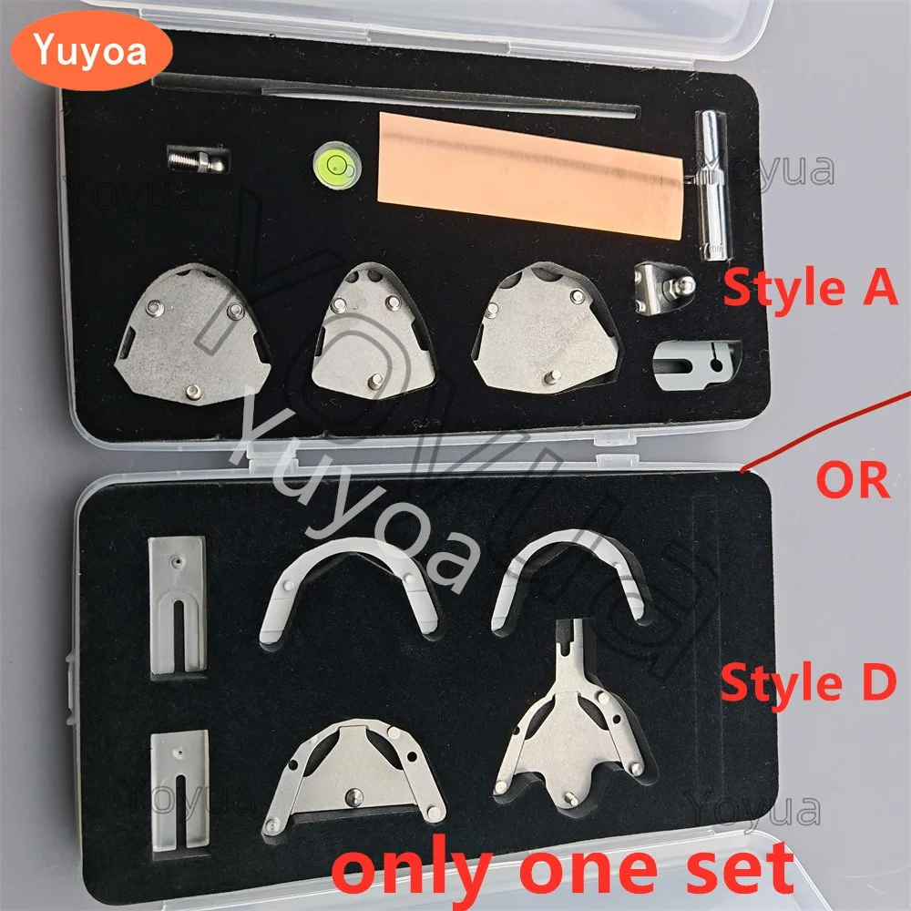 1 Set Dental Gothic Arch A/D Bow Complete Denture Tools Suitable for a Variety of Jaw Frames Fully Adjustable Semi Articulators