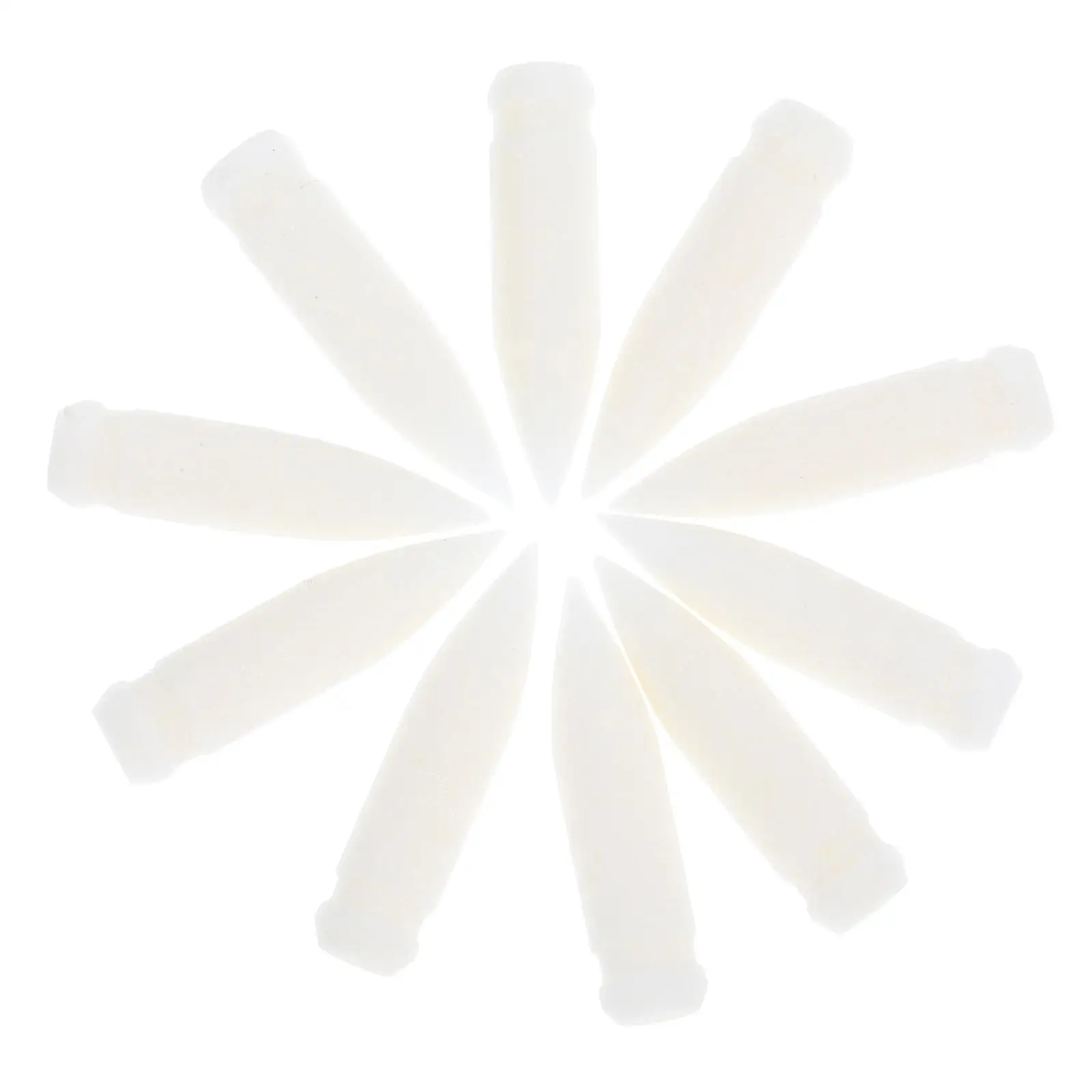 10 Pcs Replacement Tips for Acrylic Marker Pens Soft Nylon Paint Nibs Marker Points 0 4mm Precision Tip Drawing Writing