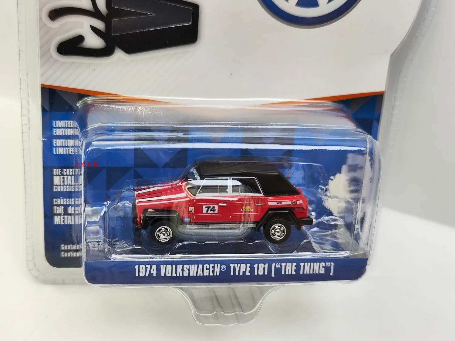 1:64 Club Vee-1974 Volkswagen Thing(Type 181)#74 BAJA Collection of car models