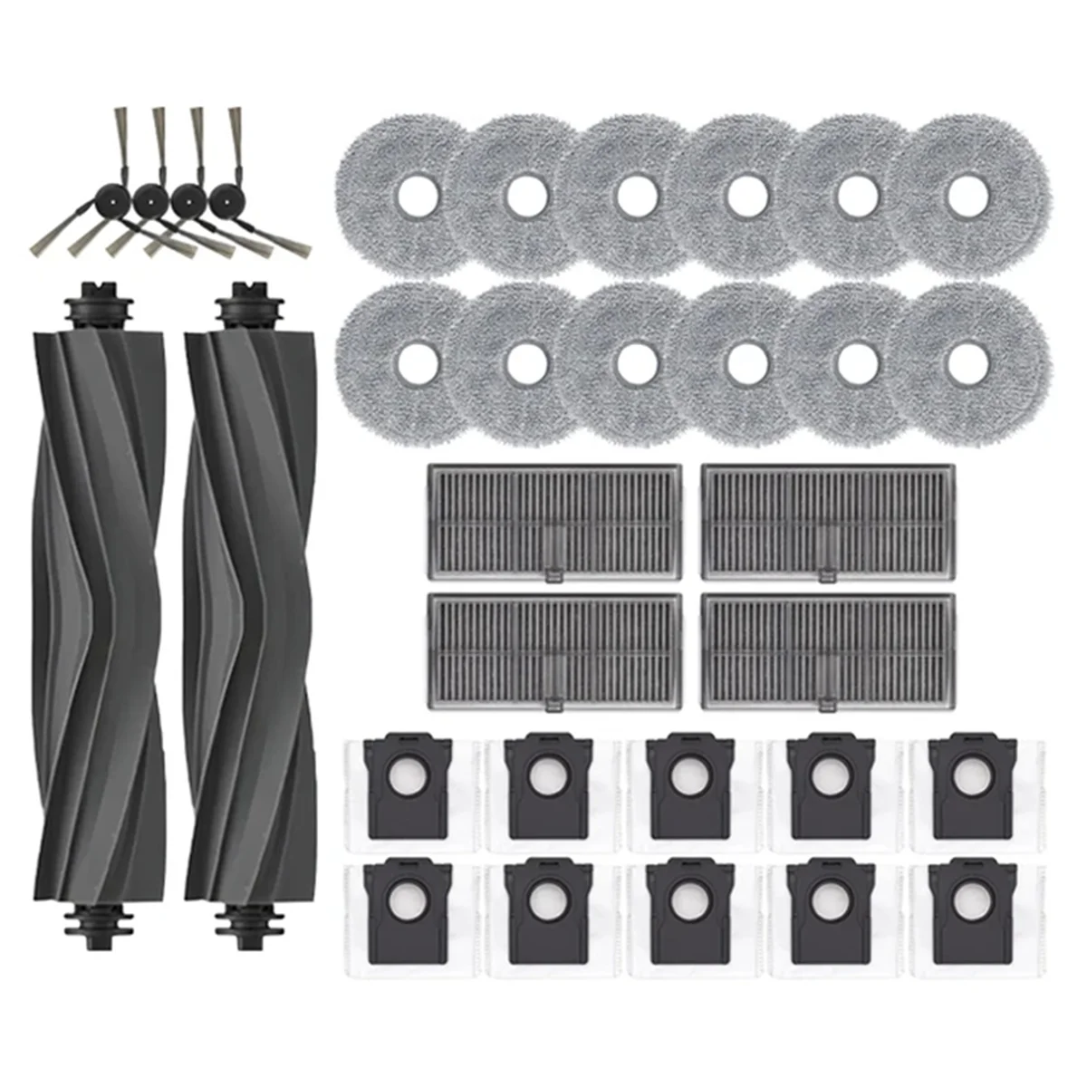 

vacuum cleaner partsFor X40 UltraX40 ProS30 Pro Ultra Accessories Main Side Brush Hepa Filter