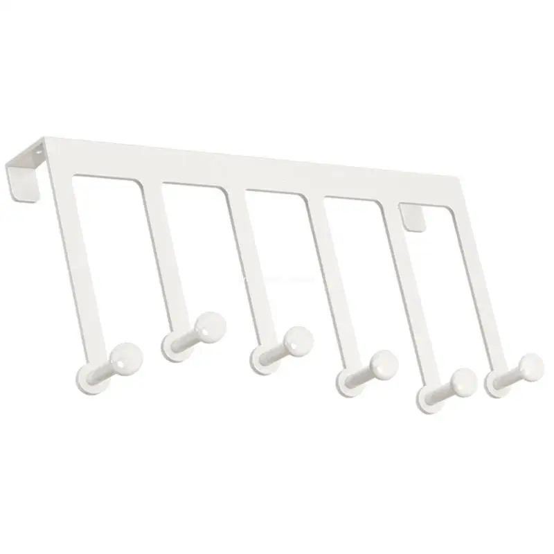 Over The Door Hook Clothes Hanger Towel Rack Space Saving Coat Hook Rack Bathroom Organizers Towel Rack Enduring Dropship