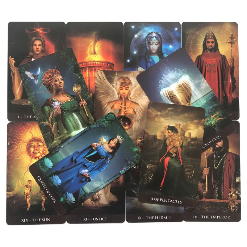 78 Card Arcanum Tarot Card Oracle Leisure entertainment games Card, family gatherings Tarot Card, board games Tarot PDF Guide