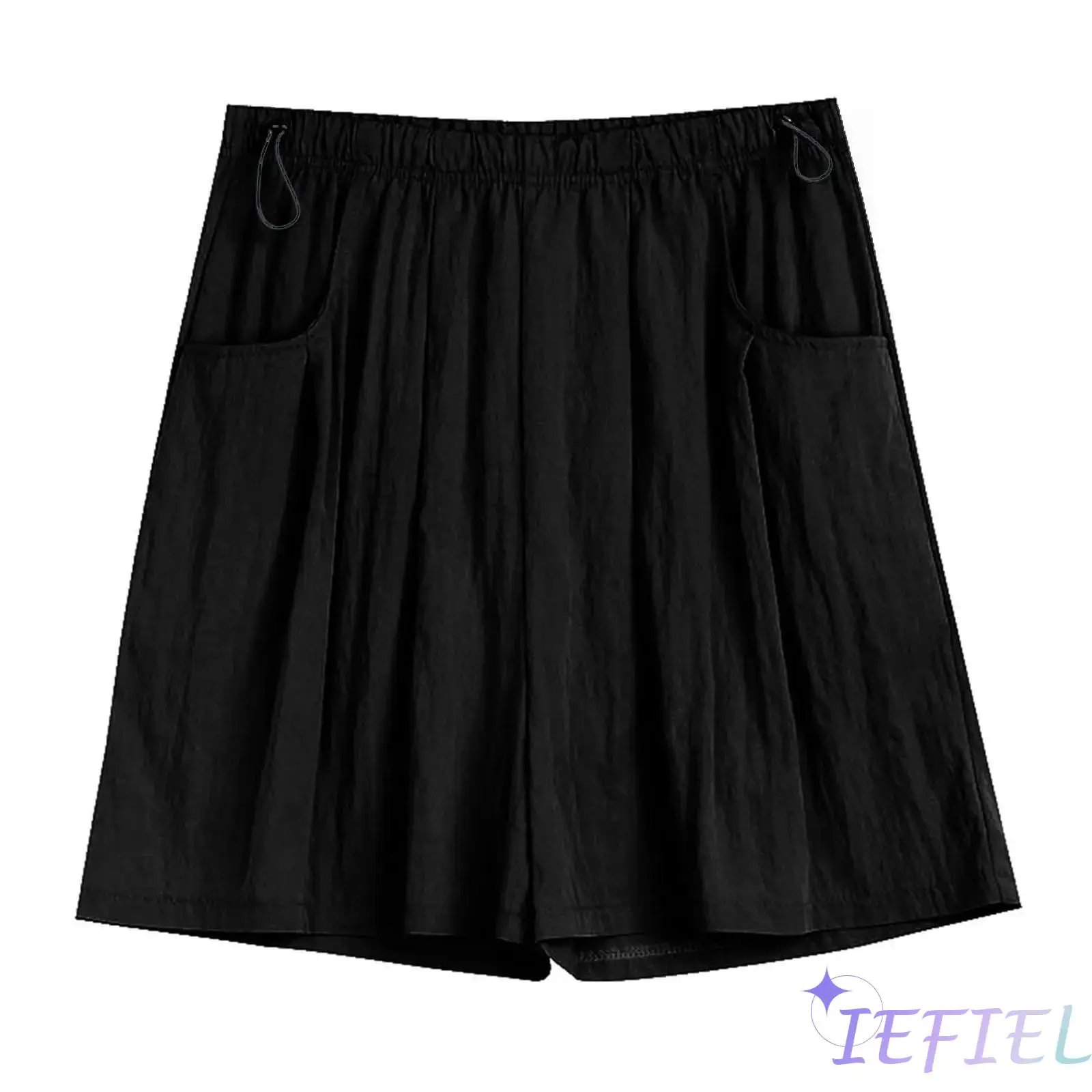 

Pregnancy Shorts with Pockets Adjustable Drawstring Waistband Loose Comfort Design Daily Casual Clothing for Yoga Gymnastics