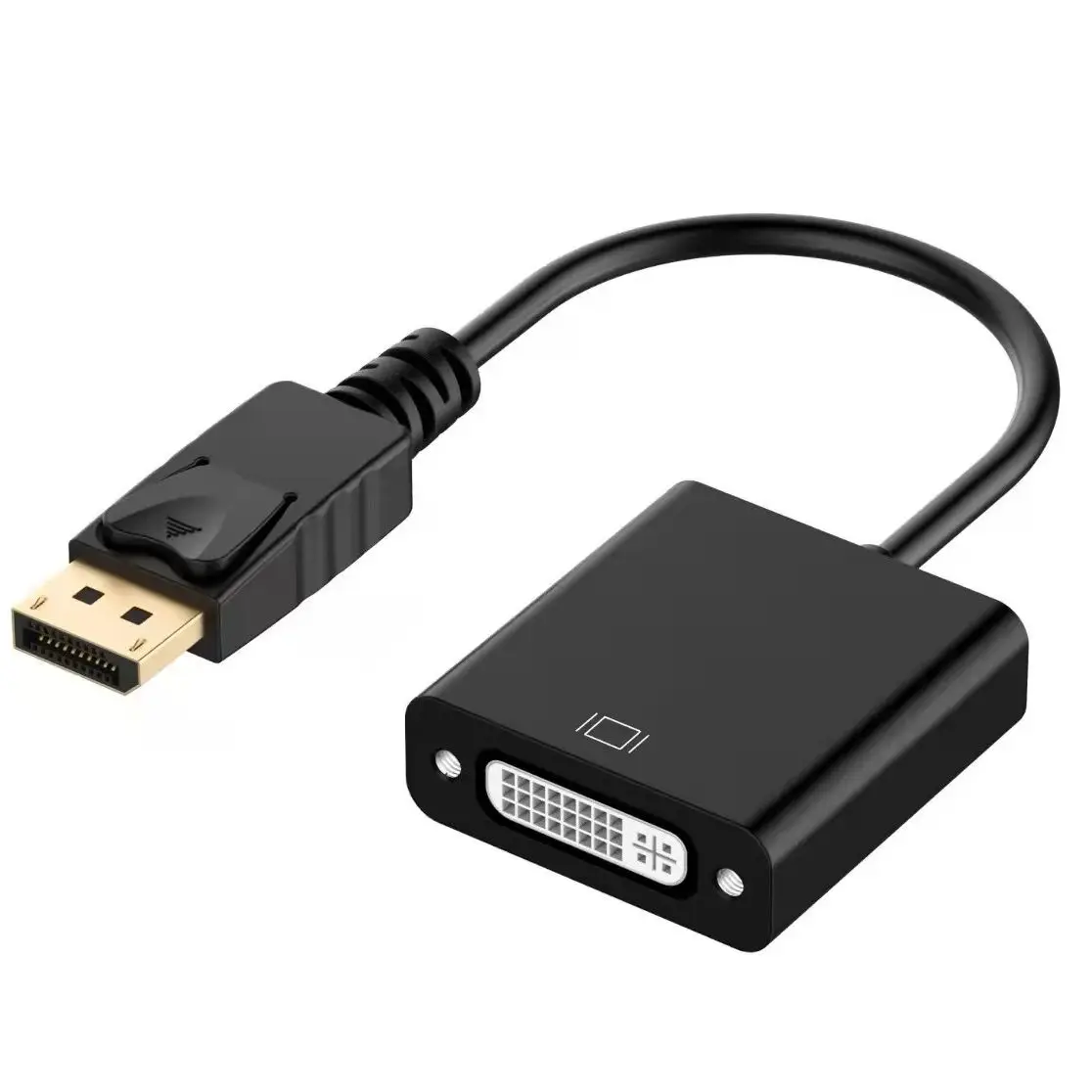 Кабель-адаптер DisplayPort1.2 на DVI-D Single Link 1080P, преобразователь DP «папа» на DVI «мама» для настольного ноутбука, монитора, проектора