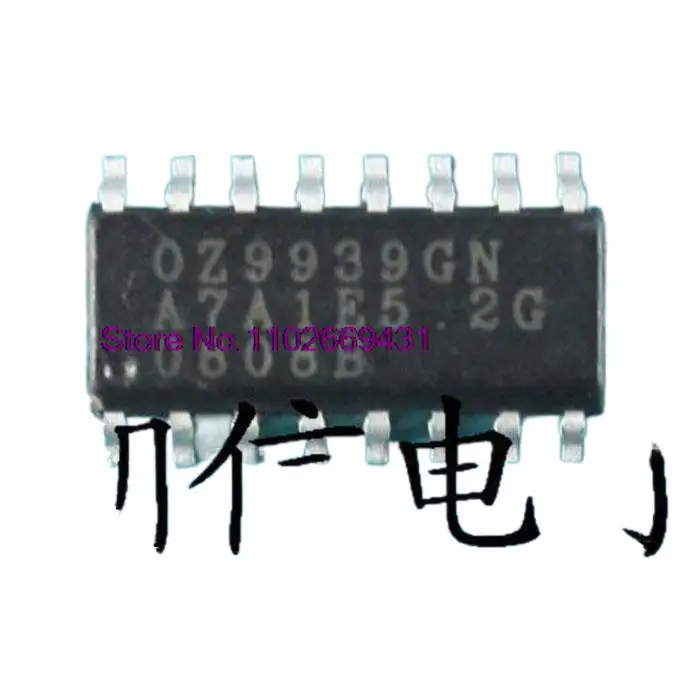 

5 шт./партия, OZ9939GN SOP-16 оригинал, фотография Power IC