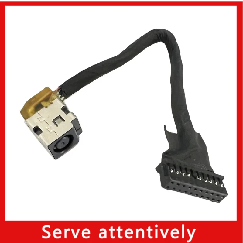 For HP Omen 17-CB 330W n18e L60899-001 laptop AC DC Jack power cable plug in charging port cable connector socket with wire