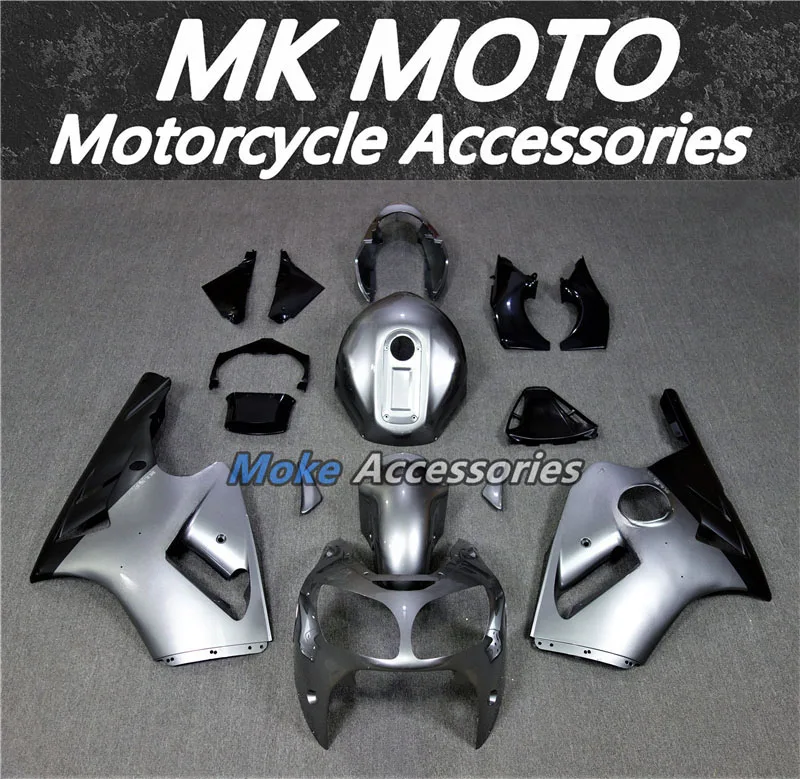 

Moke moto Motorcycle Fairings Kit Fit Bodywork For Zx-12r 2002 2003 2004 2005 Ninja Set High Quality Abs Gray Black New