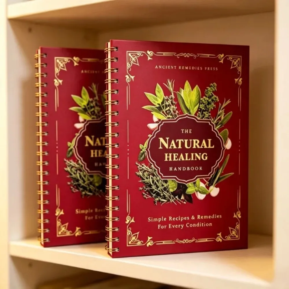 The Natural Healing Handbook Spiral‑Bound Herbal Remedies Recipes For Every Condition Holistic Self‑Care Home Wellness Guide