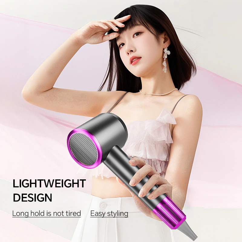 Xiaomi Negative Ion Large Wind Hammer Hair Dryer High-speed Hair Care Does Not Hurt The Home With The Dormitory Hair Dryer 2025