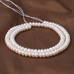 5-6mm Four-sided Light Spacer Bead Natural Freshwater Pearl Beads for Jewelry Making Supplies DIY Women Necklace Bracelet Charms