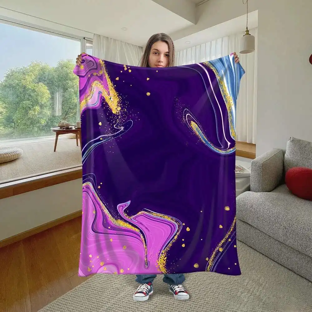 Blanket 2024 Luxury Customized Comfortable Blanket Lightweight and Autumn and Winter Blanket Office Air Conditioning Blanket