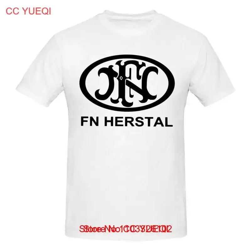 FN Herstal T Shirt Cotton Tee Men's Short Sleeve