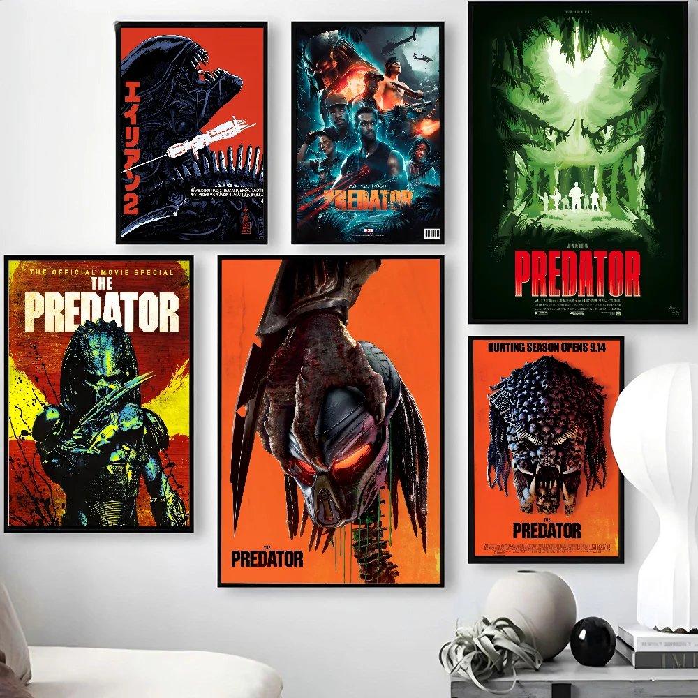 1 قطعة ملصق المفترس ورقة طباعة غرفة المعيشة المنزلي غرفة نوم مدخل بار مقهى الفن اللوحة الديكور