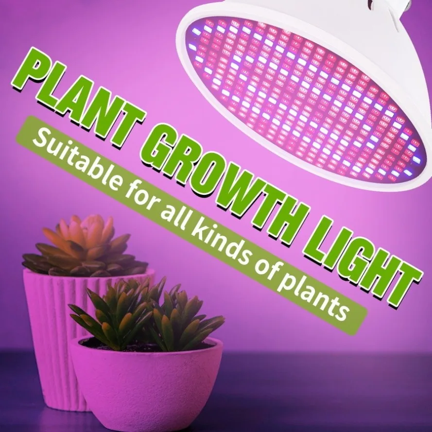 HHLZYH E27 220V LED grow light Hydroponic Growth Light Led Grow Bulb Full Spectrum UV Lamp Plant Flower Seedling High quality