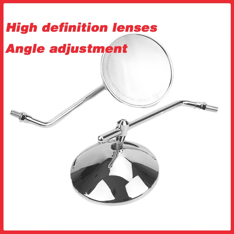 المرايا الجانبية العالمية للدراجات النارية - رقم مافريك. 9 Yadi Emma Round Reflector Wind Wing Spoiler Kit | ترقية السلامة #4