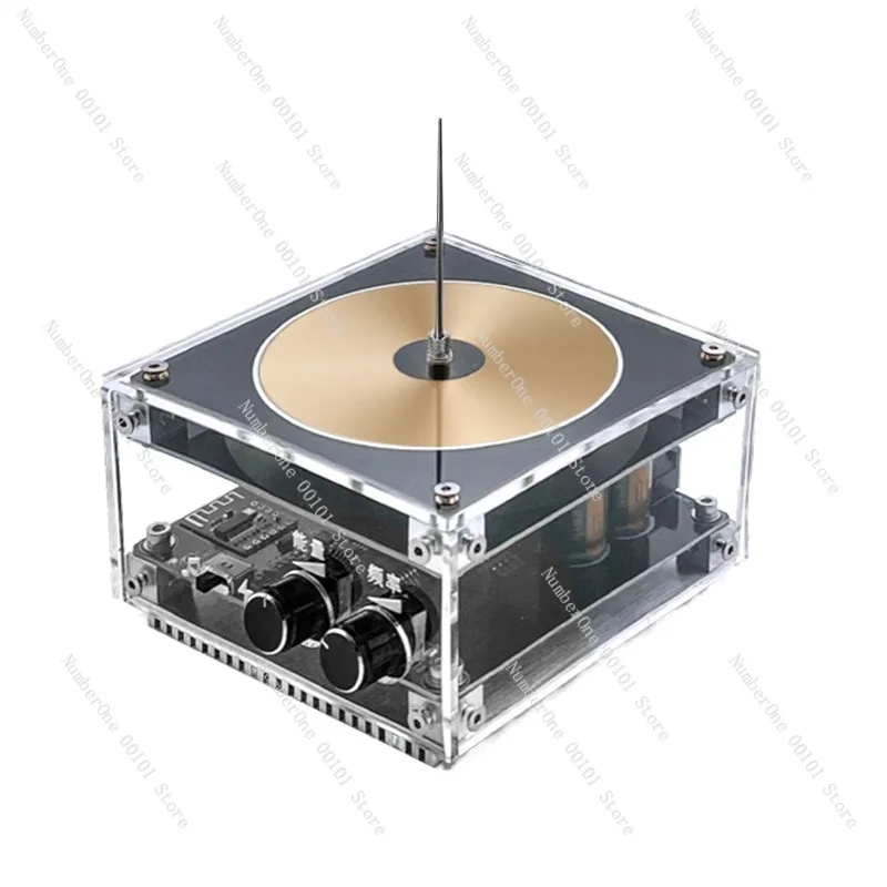 Bluetooth Coil Music Plasma Speaker Lightning Arc Generator Vinyl Record Style Creative Tech Gift Desktop Device