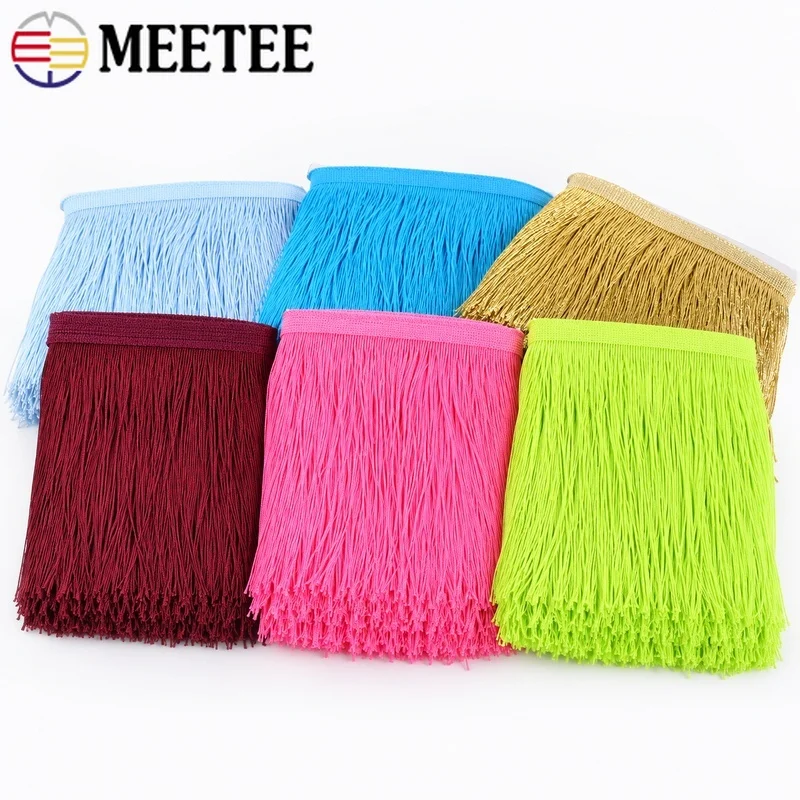 10Yards 10-30cm Polyester Tassel Fringe Trim Decorative Lace for Curtain Dress Garment Costume Handbag Sewing Home Decor Crafts