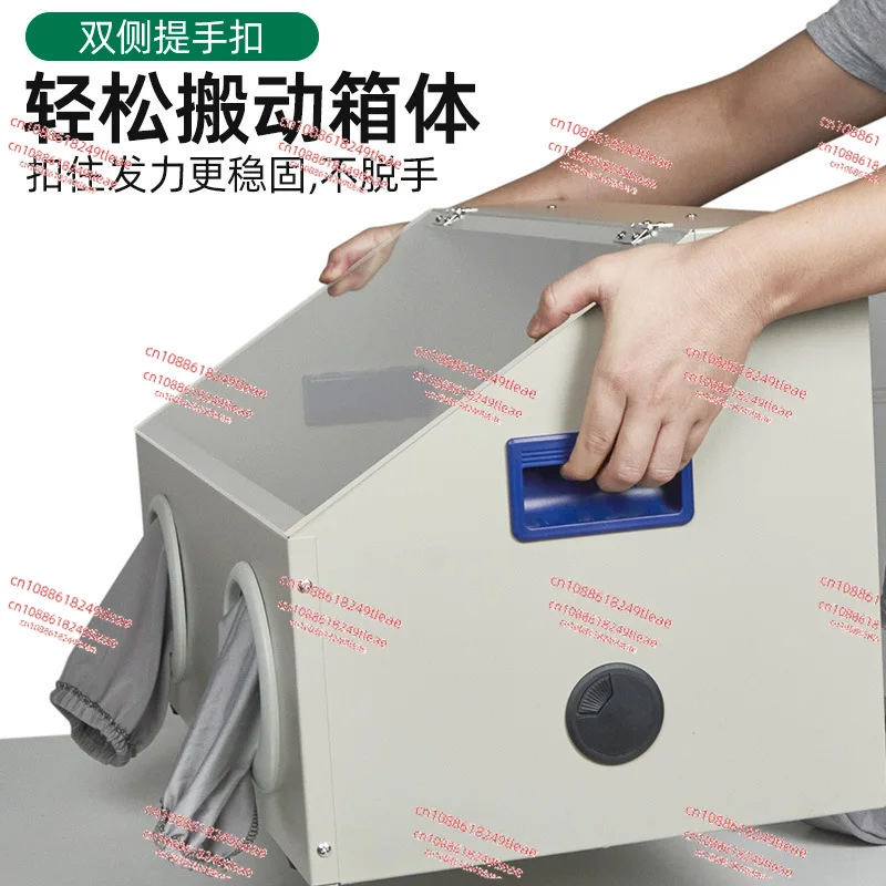 

Grinding Dust Box with Light Versatile Convenient Dustproof Box for Wood Carving Sanding Polishing Work Engraving Metal Cutting