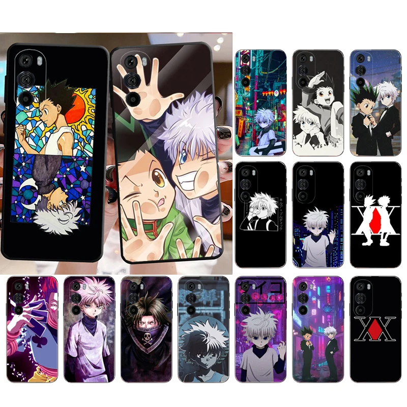حافظة هاتف لهاتف موتورولا إيدج 50 40 برو 60 50 40 30 Ultra Neo Fusion Moto G85 G72 G53 G54 G84 G13 G32 أنيمي هنتر x الصيادين #3